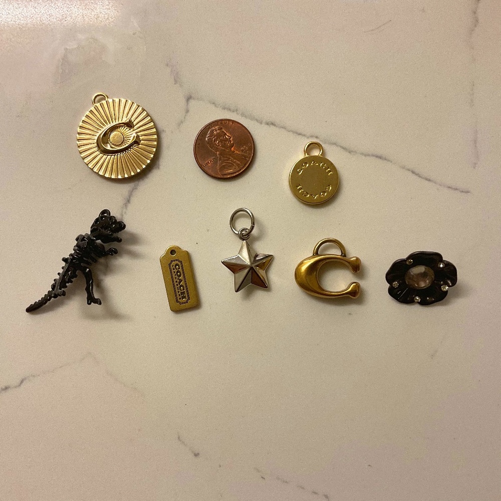 LOT Rare and Limited Edition COACH Jewelry Charms 3